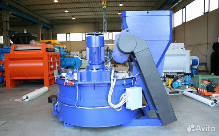 Планетарный бетоносмеситель MP 1125/750 без скипа