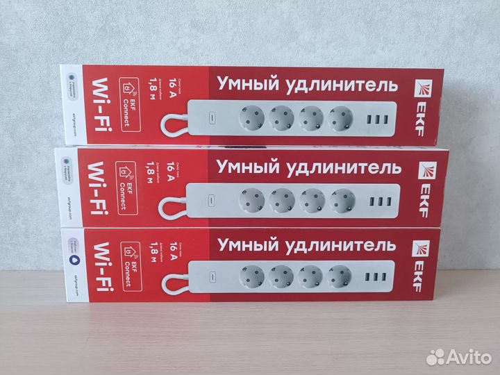 Новый удлинитель EKF Connect RCE-1-WF с USB