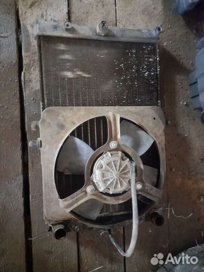 Радиатор ваз в сборе с вентилятором 2114