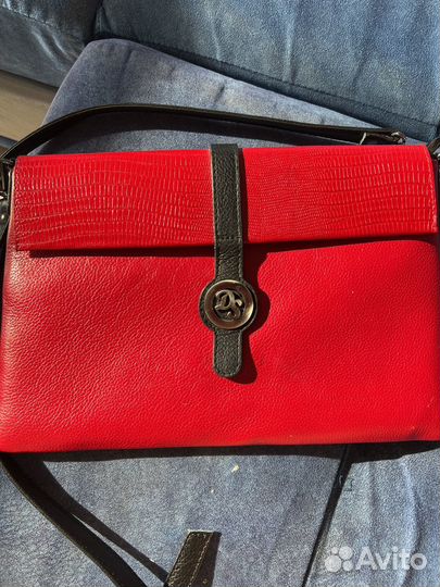 Клатч натуральная кожа