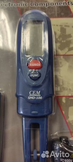 SMD-100 мультиметр - измеритель параметров SMD-ком