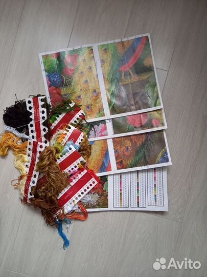 Схема для вышивания крестом 84х121 см