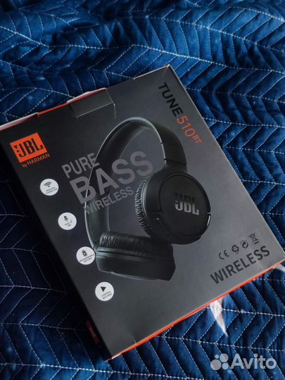 Беспроводные блютус наушники JBL Tune 510bt