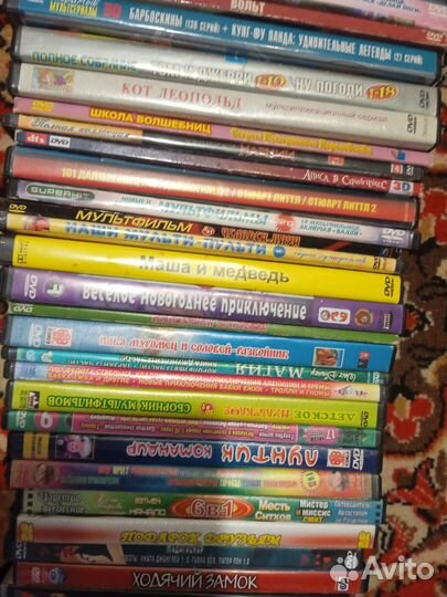 Dvd фильмы и мультфильмы