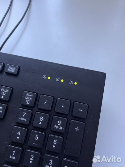 Клавиатура проводная logitech k280e