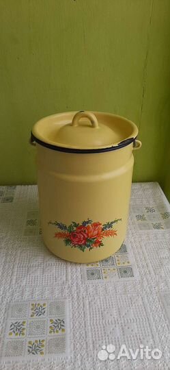Бидон эмалированный СССР