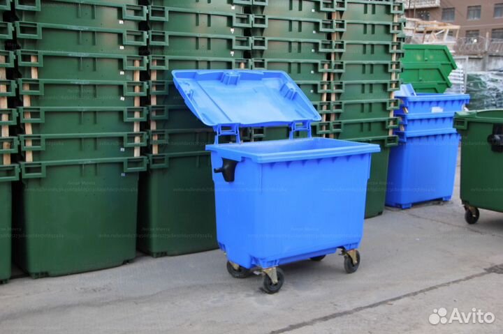 Мусорный Пластиковый Бак 660л C5305