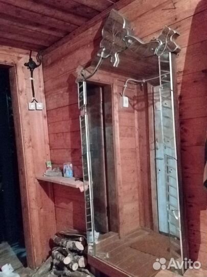 Зеркало старинное напольное