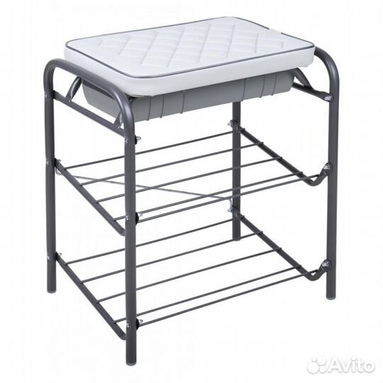 Банкетка 440*330*516мм Haushalt серый