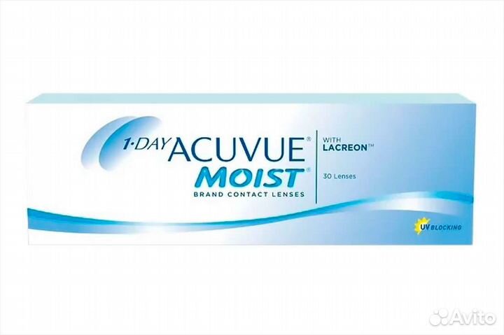 Линзы 1 day Acuvue moist -2.00
