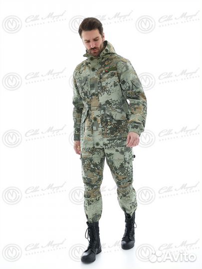 Костюм горка 5 лето (лайт) Желтый питон-Rip - Stop