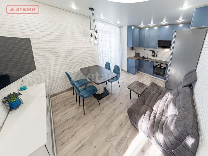 3-к. квартира, 56,3 м², 2/24 эт.