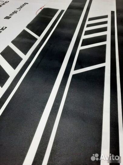 Наклейки AMG Edition на G-Class W463 черный мат