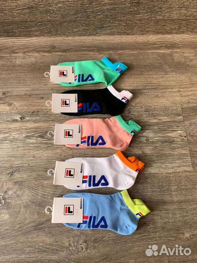 Носки Fila в фирменной коробке короткие