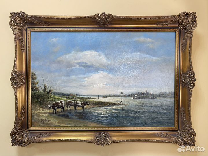 Картина маслом на холсте 