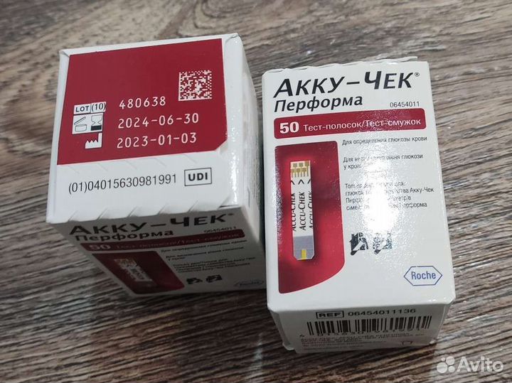 Тест полоски акку чек перформа