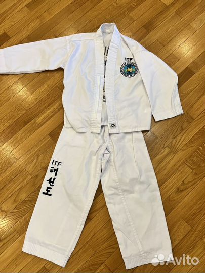 Форма для тхэквондо, детская, 110-120 рост