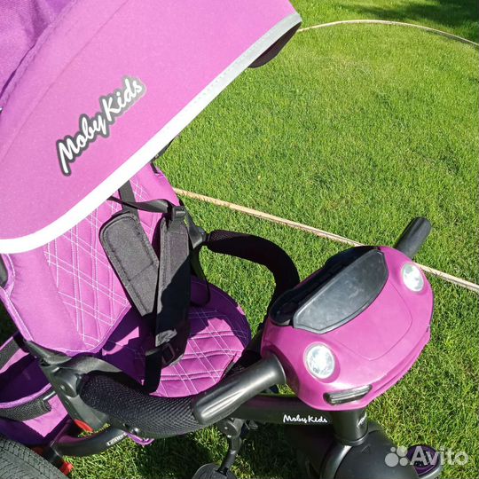 Детский велосипед с ручкой