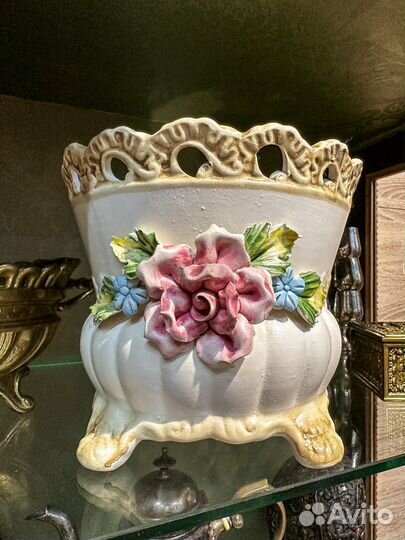 Кашпо каподимонте Capi di Monte