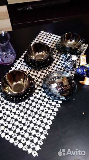 Чайные чашки с блюдцами, Вербилки и др