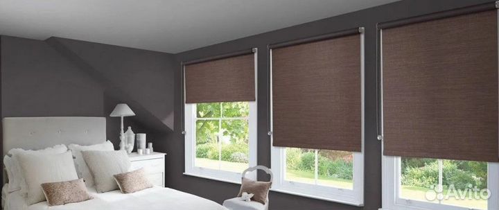 Рулонные шторы блэкаут на окно