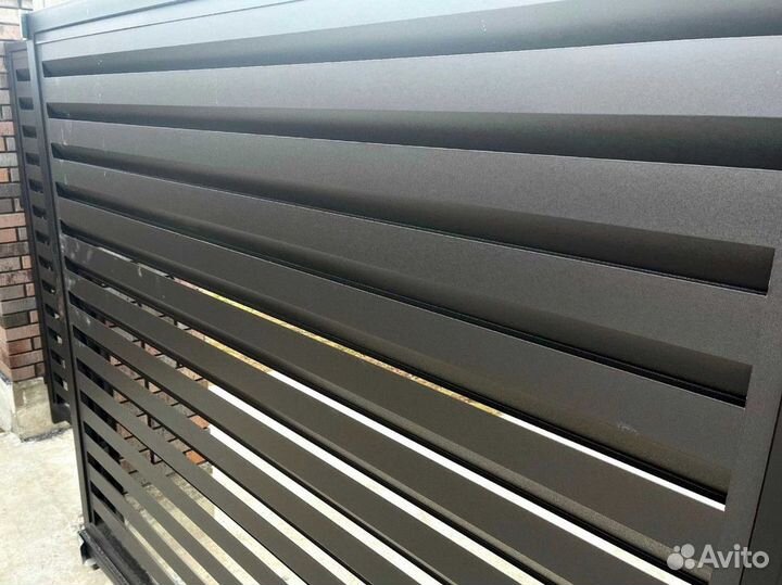 Забор жалюзи