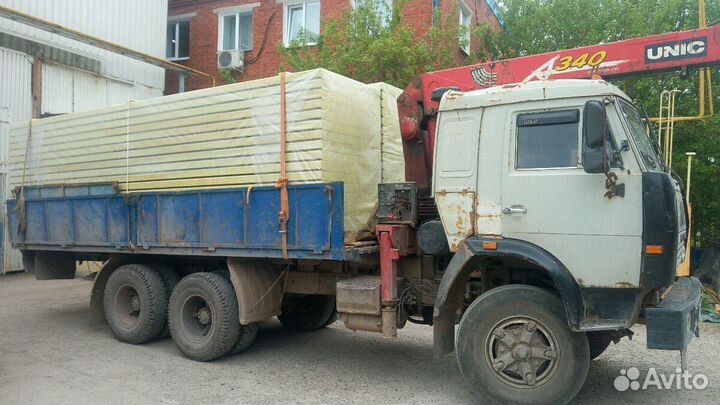 Кран борт камаз