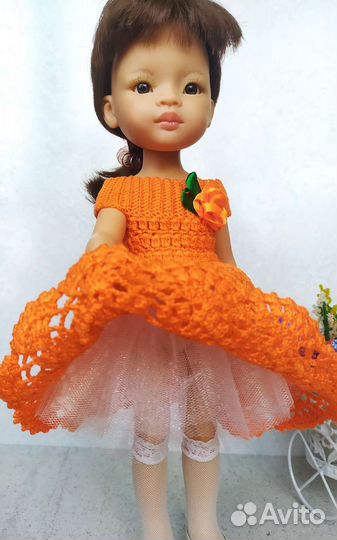 Платье для куклы Паола Рейна