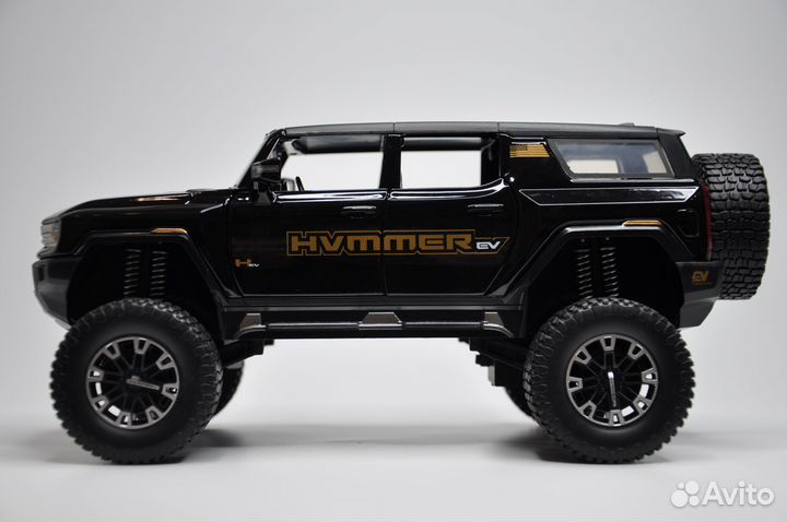 Модель автомобиля Hummer EV GMC металл