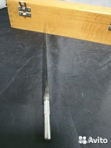 Нож для микротома C.reichert austria 2 24см футля