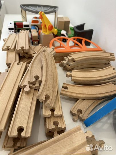 Деревянная дорога IKEA лиллабу