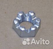 Гайка М 16*1,5 (Н11 S24) корончатая правая резьба