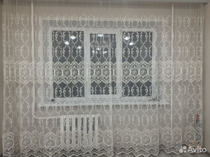 Тюль б/у