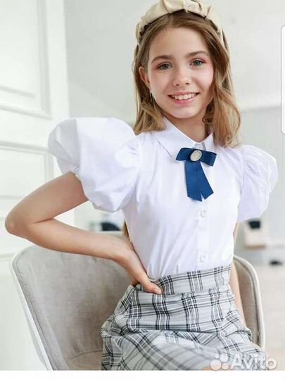 Блузка школьная новая