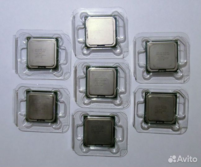 Процессоры Intel (2 ядра \ LGA775)