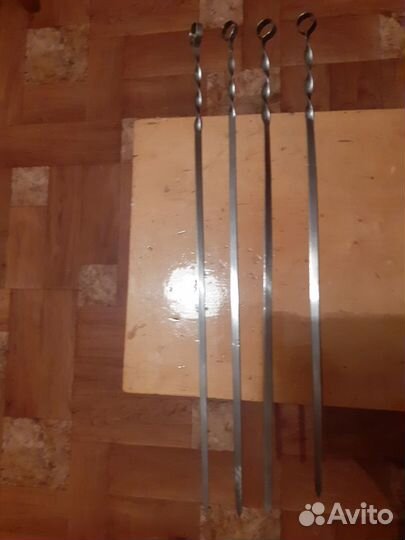Шампуры из нержавейки 4 шт