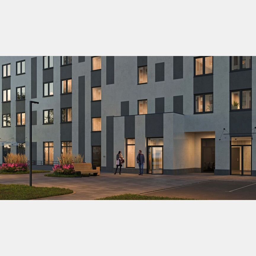 1-к. квартира, 34,7 м², 6/25 эт.