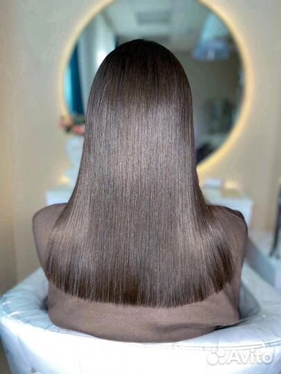 Кератиновое выпрямление/ботокс волос