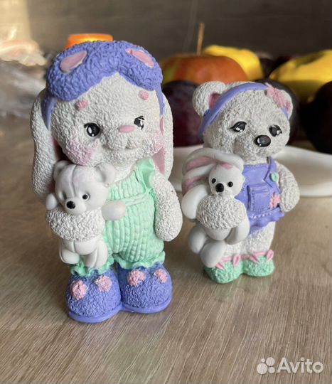 Силиконовая форма молд для шоколада мыла мишка