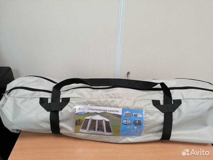 Тент шатёр с москитными сетками 4.3 m на 4.3 m