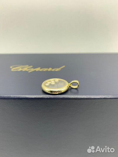 Подвеска кулон chopard happy diamonds с бриллианта