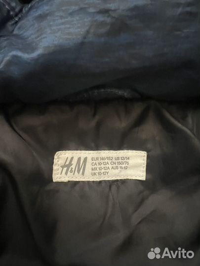 Куртка H&M для мальчика 146/152