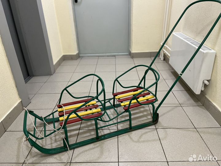 Санки для двойни или погодок