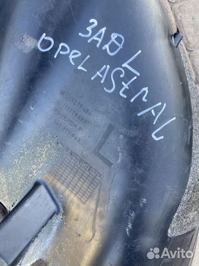 Подкрылок задний левый opel astra j