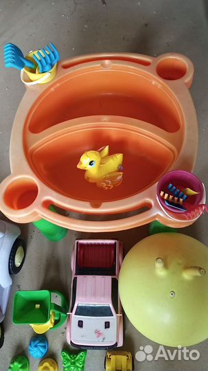 Песочница+ игрушки