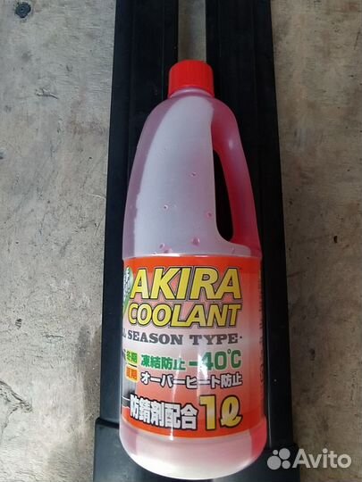 Антифриз красный Akira coolant 1л