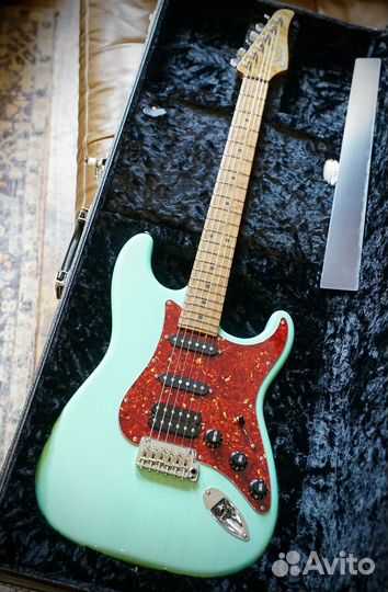 Suhr Classic S Paulownia Seafoam Green