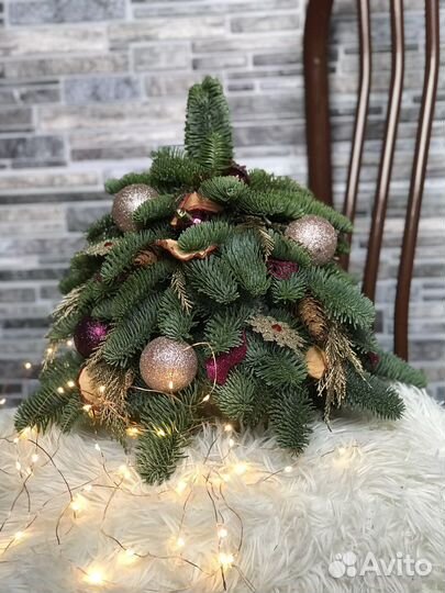 Новогодние елки, композиции