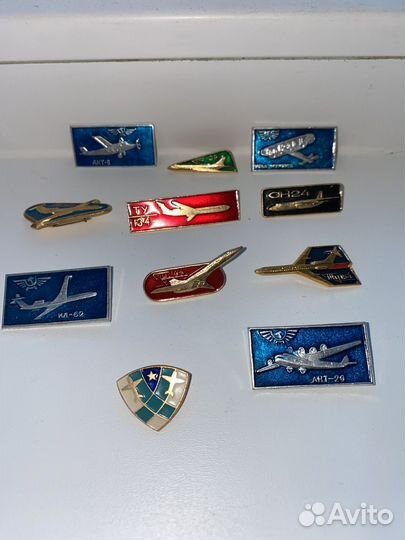 Значоки самолеты