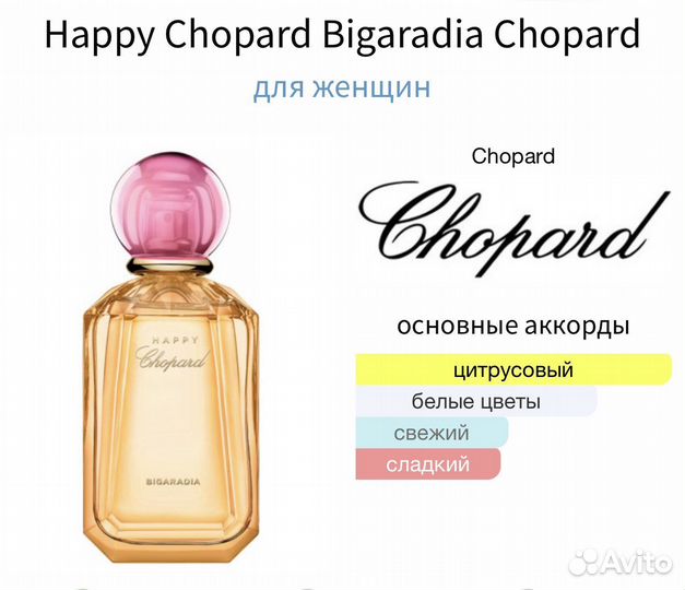 Happy Bigaradia Chopard 10мл оригинал распив